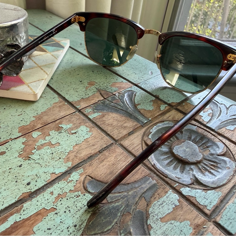 Vintage Ray-Ban Clubmaster in Tortoise Shell. - Picture 2 of 4
